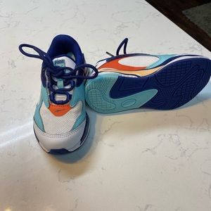 Puma blue size 11c Tennis boys